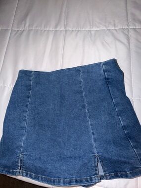 Denim Skort - Skirt & Shorts